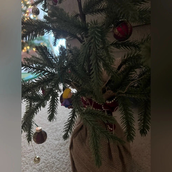 Peanuts Charlie Brown Table Top Christmas Tree Mini Characters Ornaments Snoopy - Picture 4 of 10